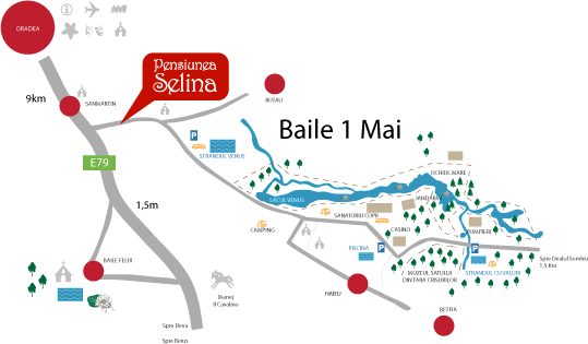 Pensiunea Selina - Baile 1 Mai